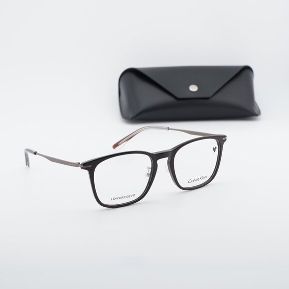 Calvin Klein CK22524LB 605 Rectangle Eyeglasses 54mm - Red/Gunmetal